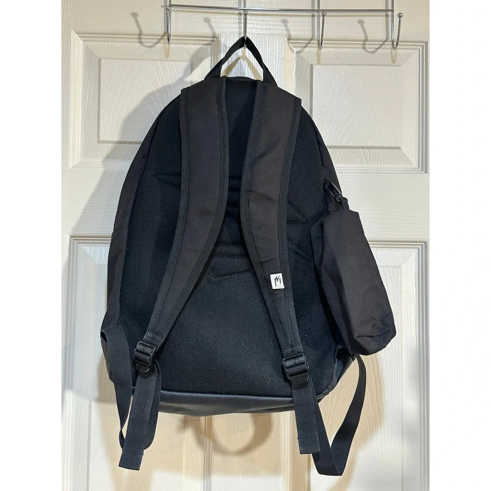 Nike Elemental Backpack Black Graphic Swoosh School Bag with Accessory Pouch‎